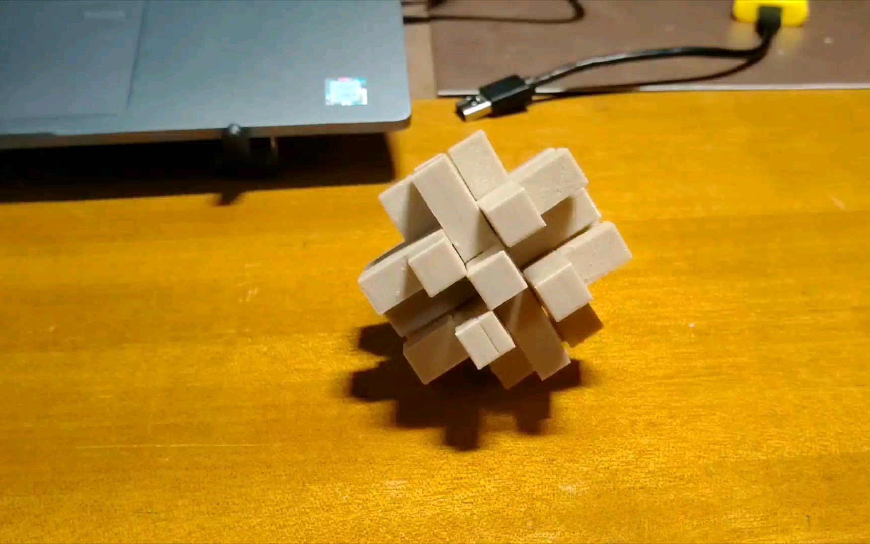 3d打印孔明锁十四锁之拼装