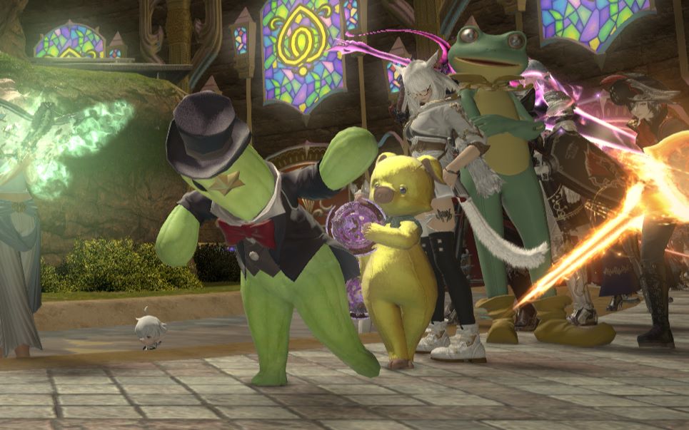 【ff14】现在大家都是仙人刺了!∠( °ω°)