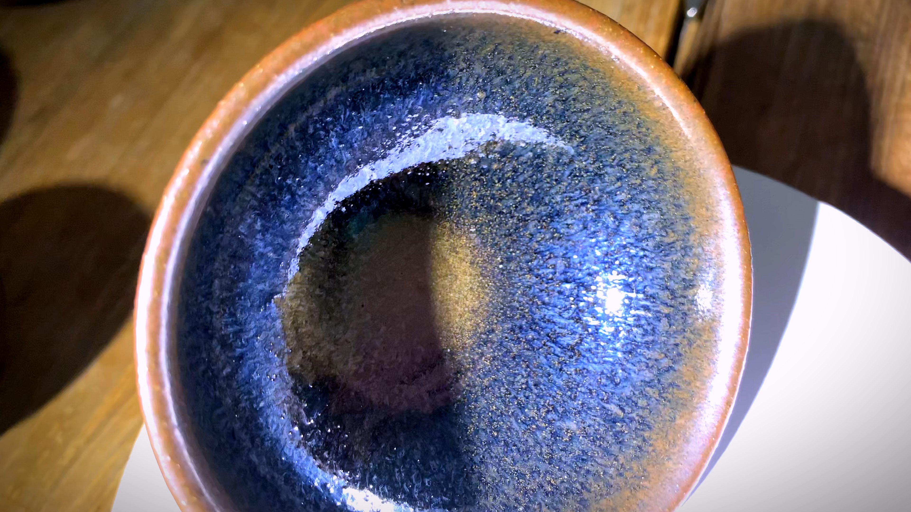 传统建窑兔毫类金银蓝三毫