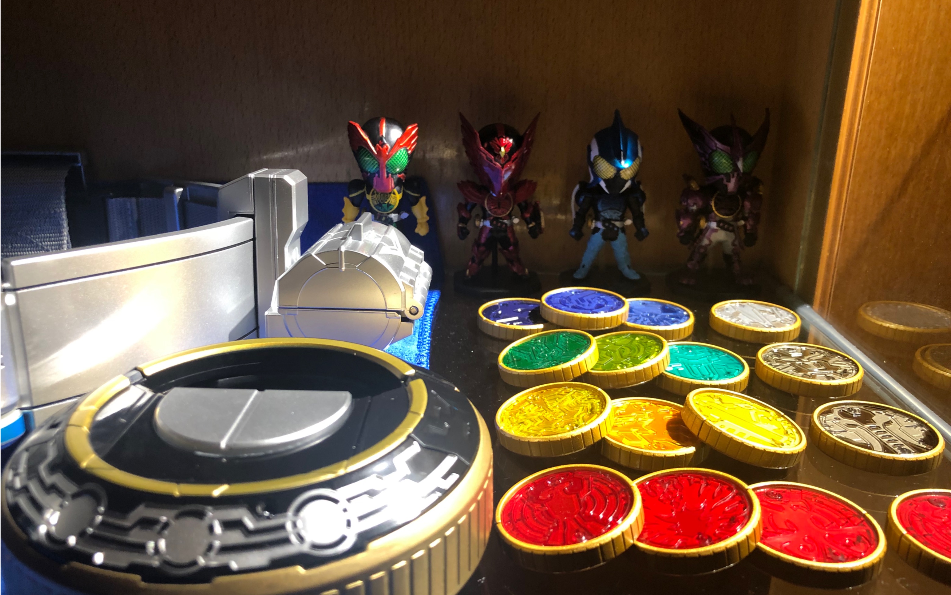 假面骑士ooo三蛋最强形态!附送csm腰带最强模式音效!