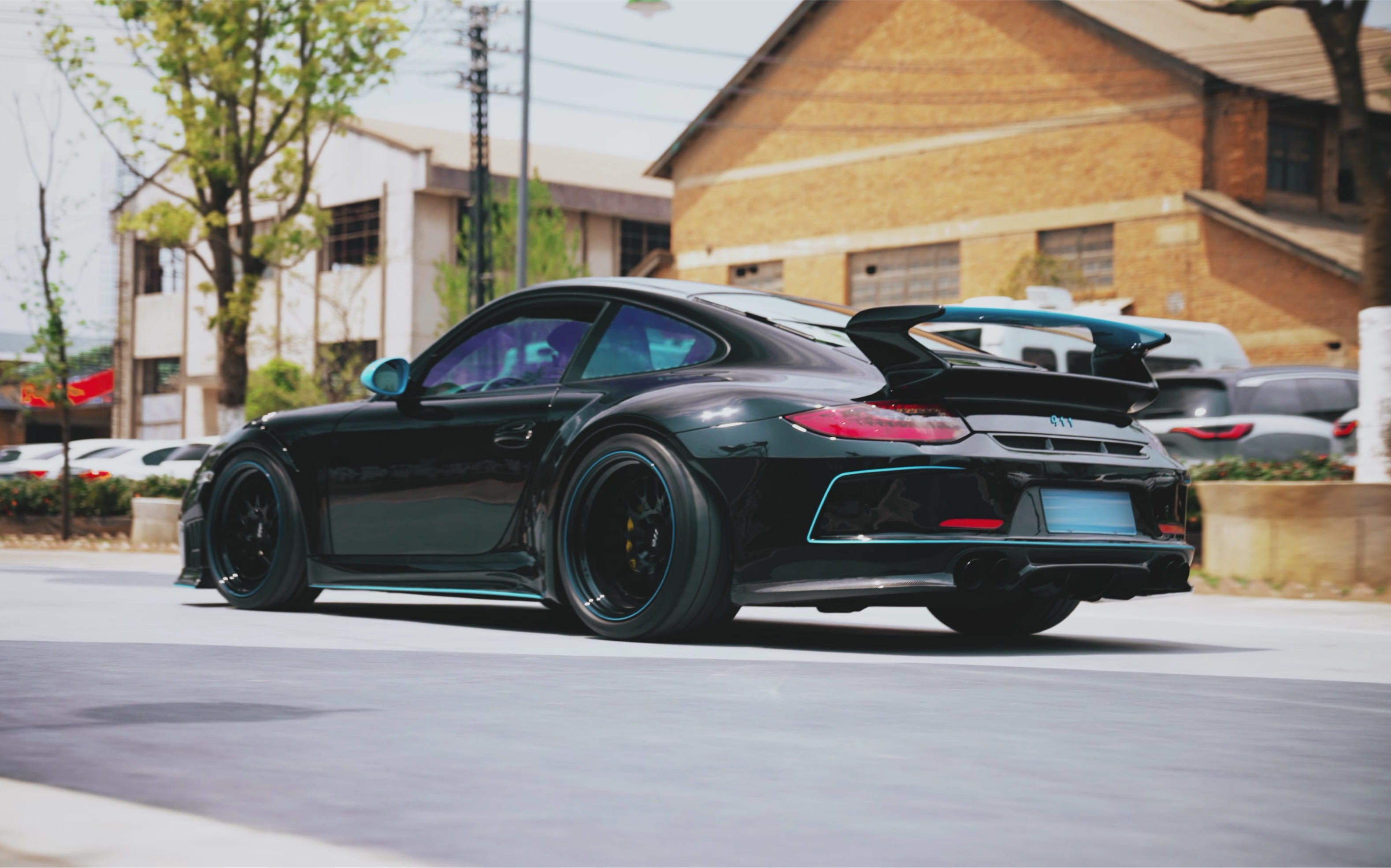 保时捷911姿态|宽体