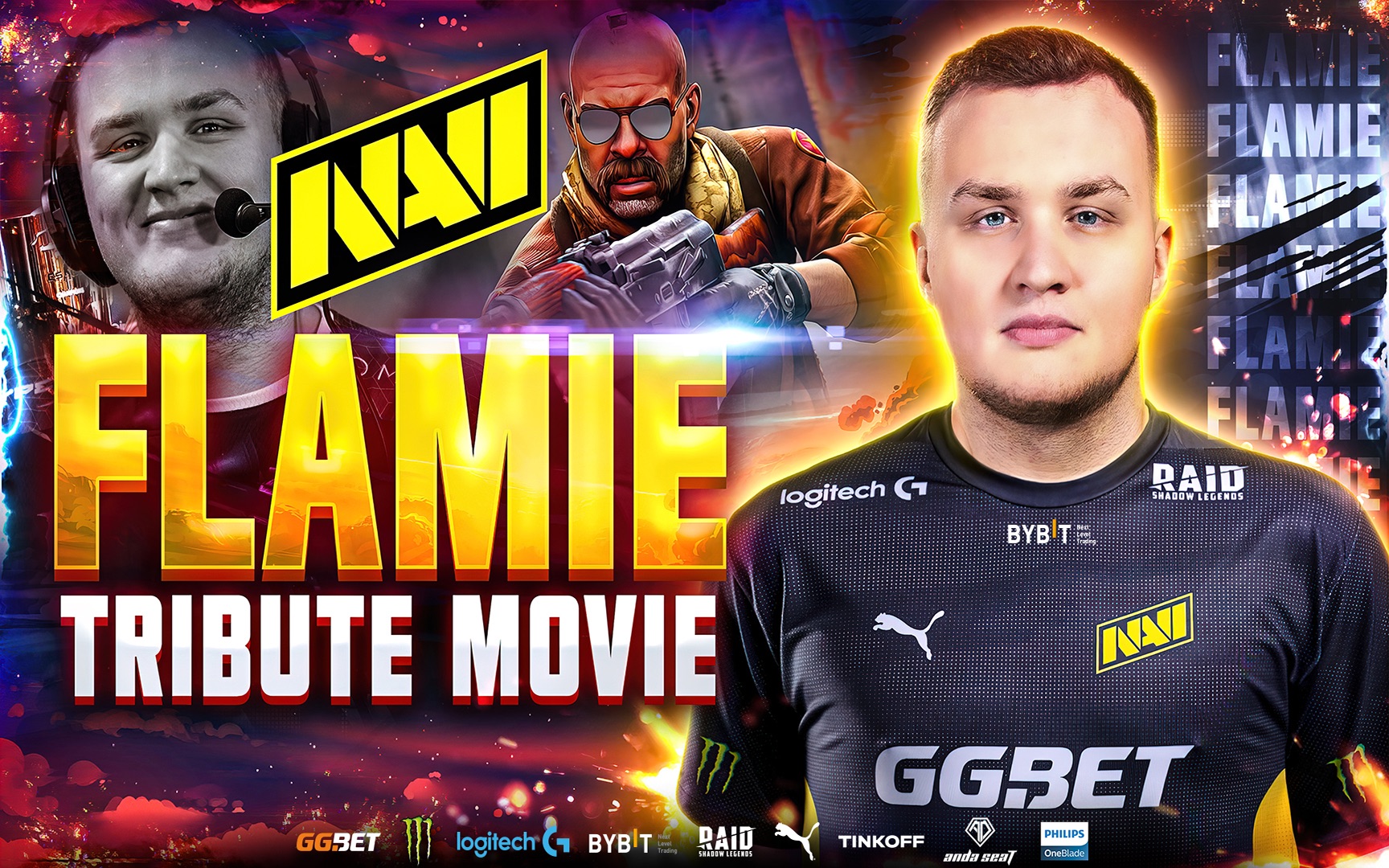 【cs:go】navi.flamie告别短片 - Спасибо flamie