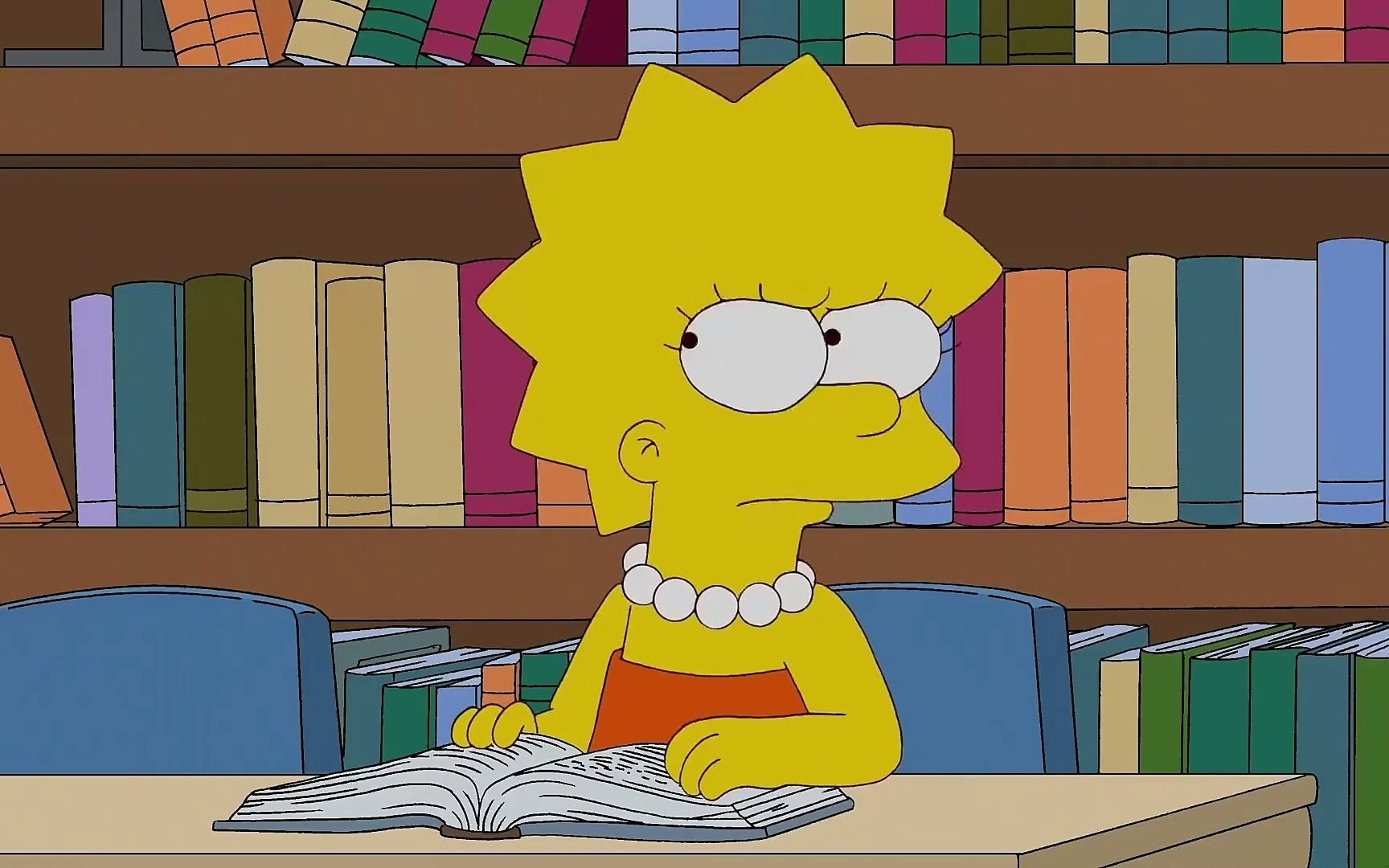 辛普森一家:丽莎拼命学习,放弃一切爱好,绝不能成为马姬!