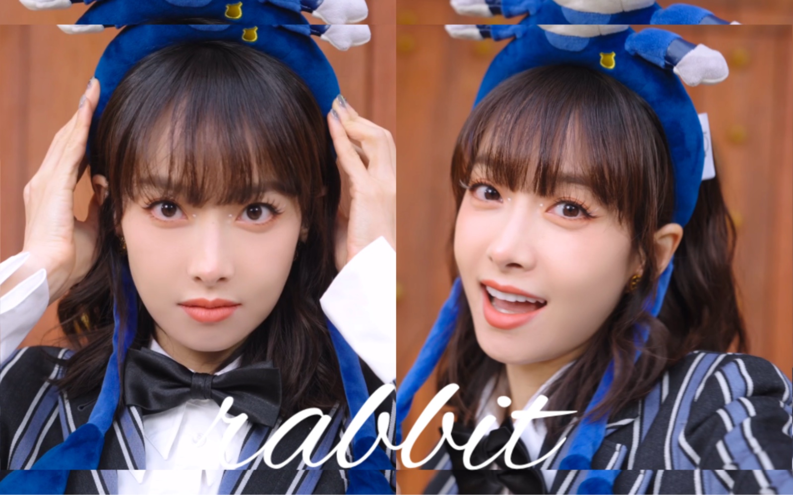 【宋茜】oh~看小兔,可爱到一下子有了精神~!#宋茜是兔子本兔