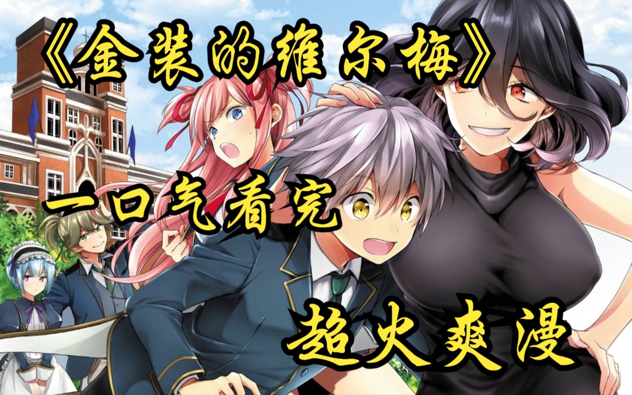 超火爽漫《金装的维尔梅》男主随手召唤最强恶魔,整天被吸!