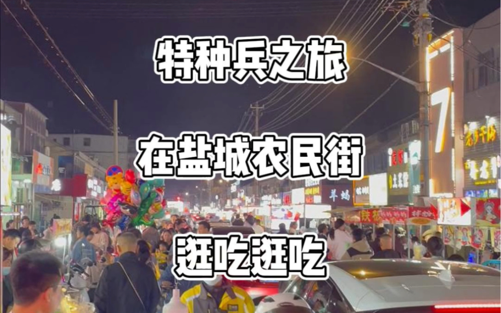 特种兵之旅——盐城必吃榜:农民街美食夜市𐟍—哔哩哔哩bilibili