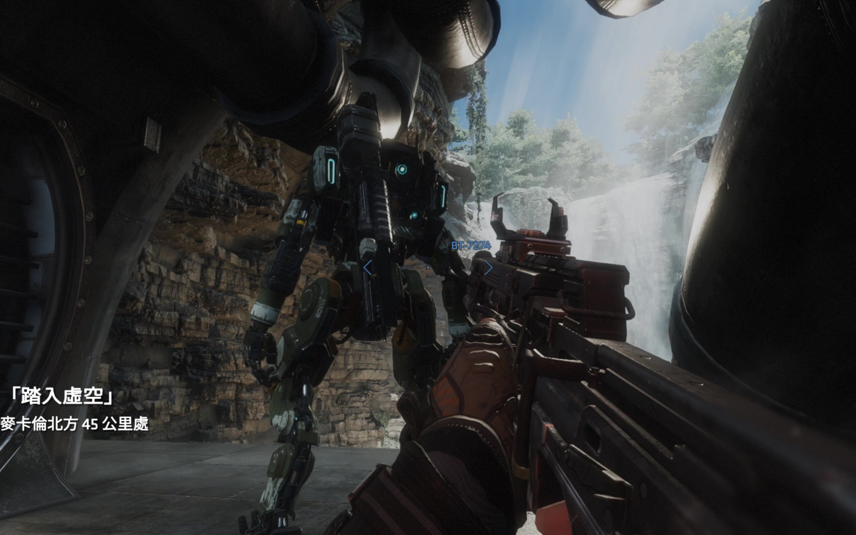 泰坦陨落2 这个机甲进入有点小帅