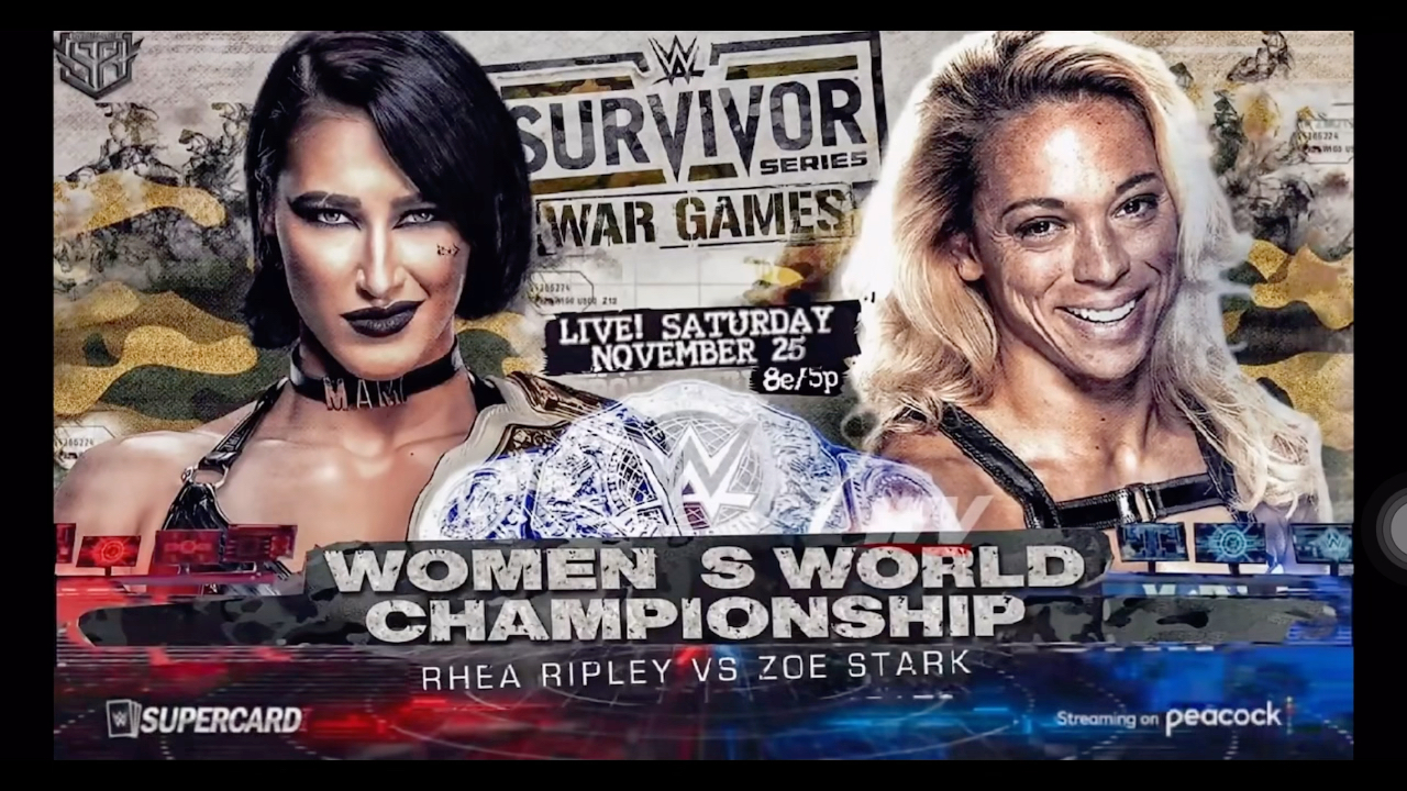 2023年wwe幸存者大赛战争游戏目前的赛程表