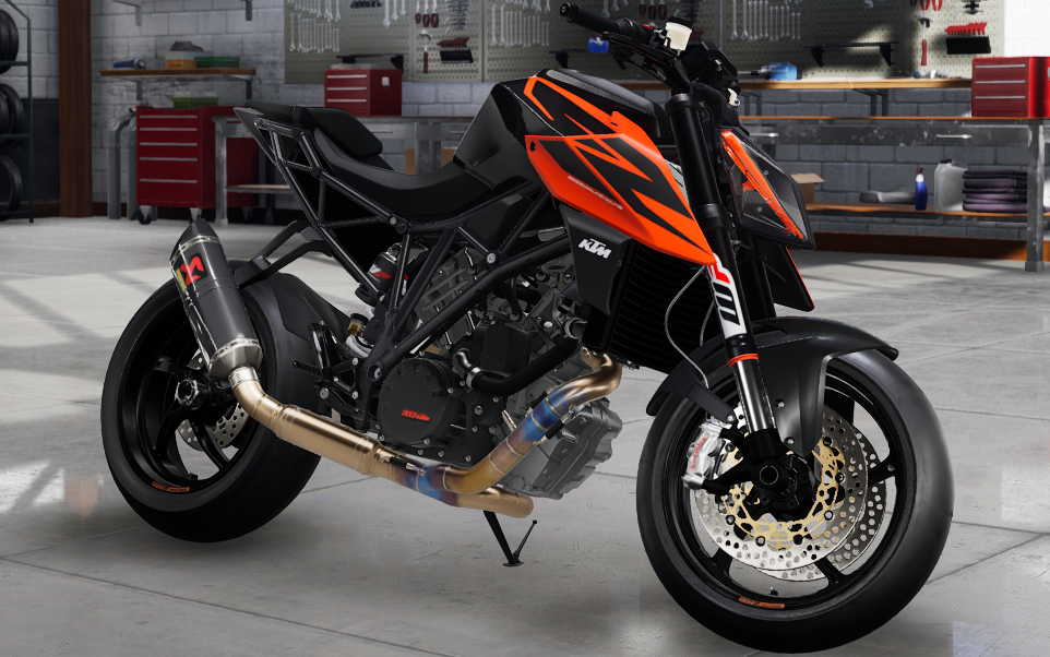 ride4弯道手术刀ktm1290superduker纽北赛道游戏原声