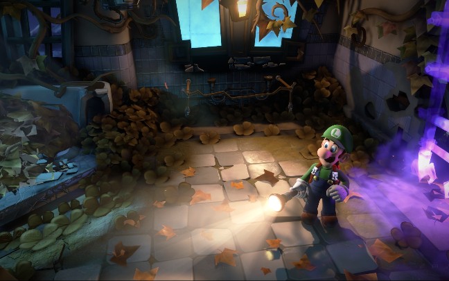 路易吉洋馆3通关09七楼庭院