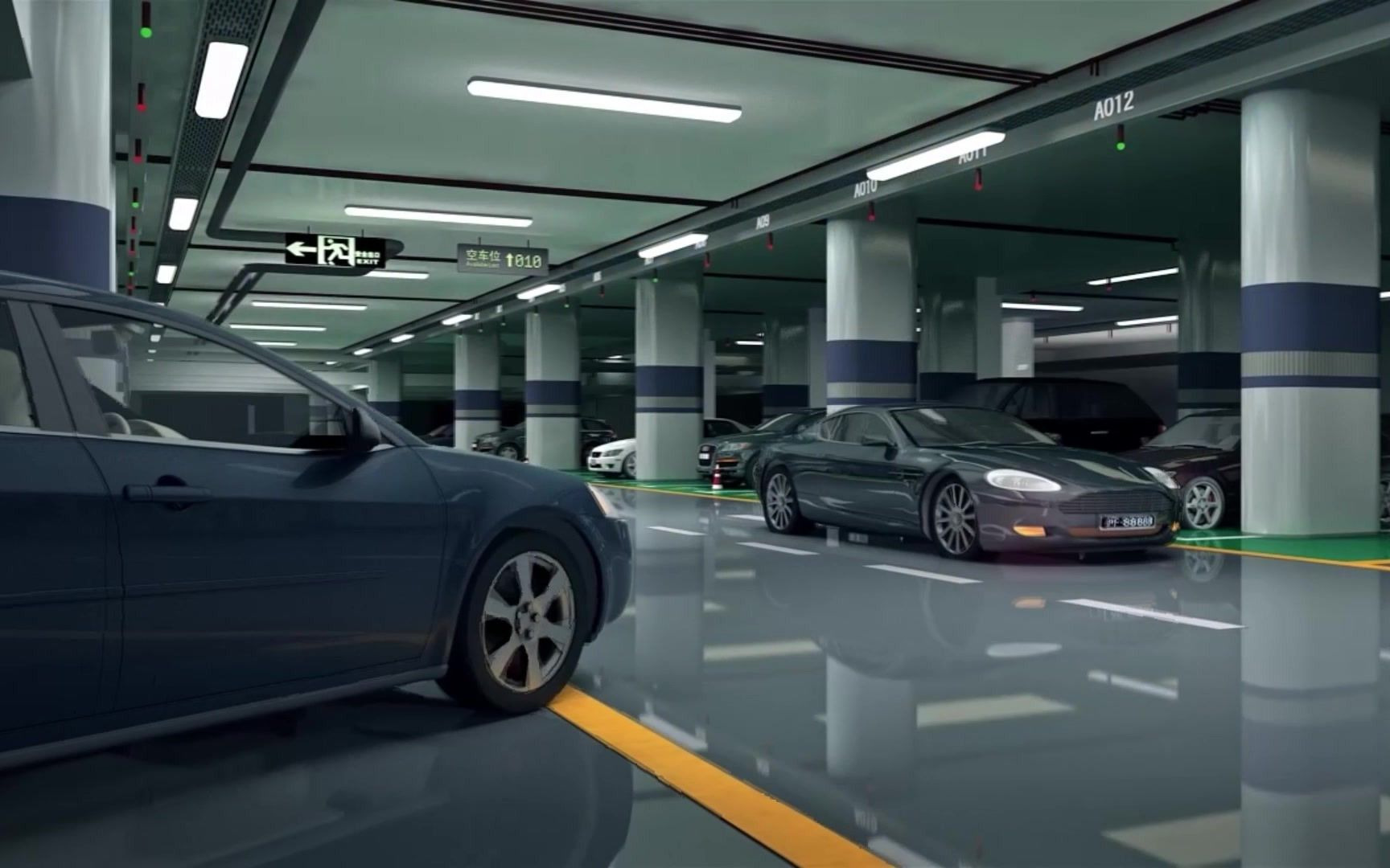 活动  皓顺和的精装地下车库,帅炸了!