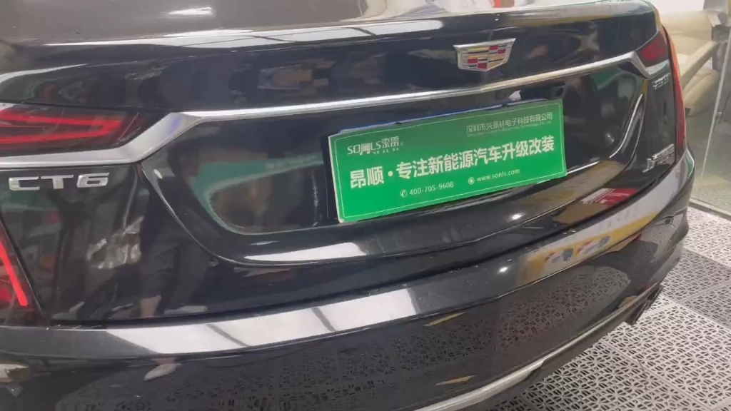 深圳龙岗粉丝支持,凯迪拉克ct6升级四门电吸门效果展示,告别大力关门