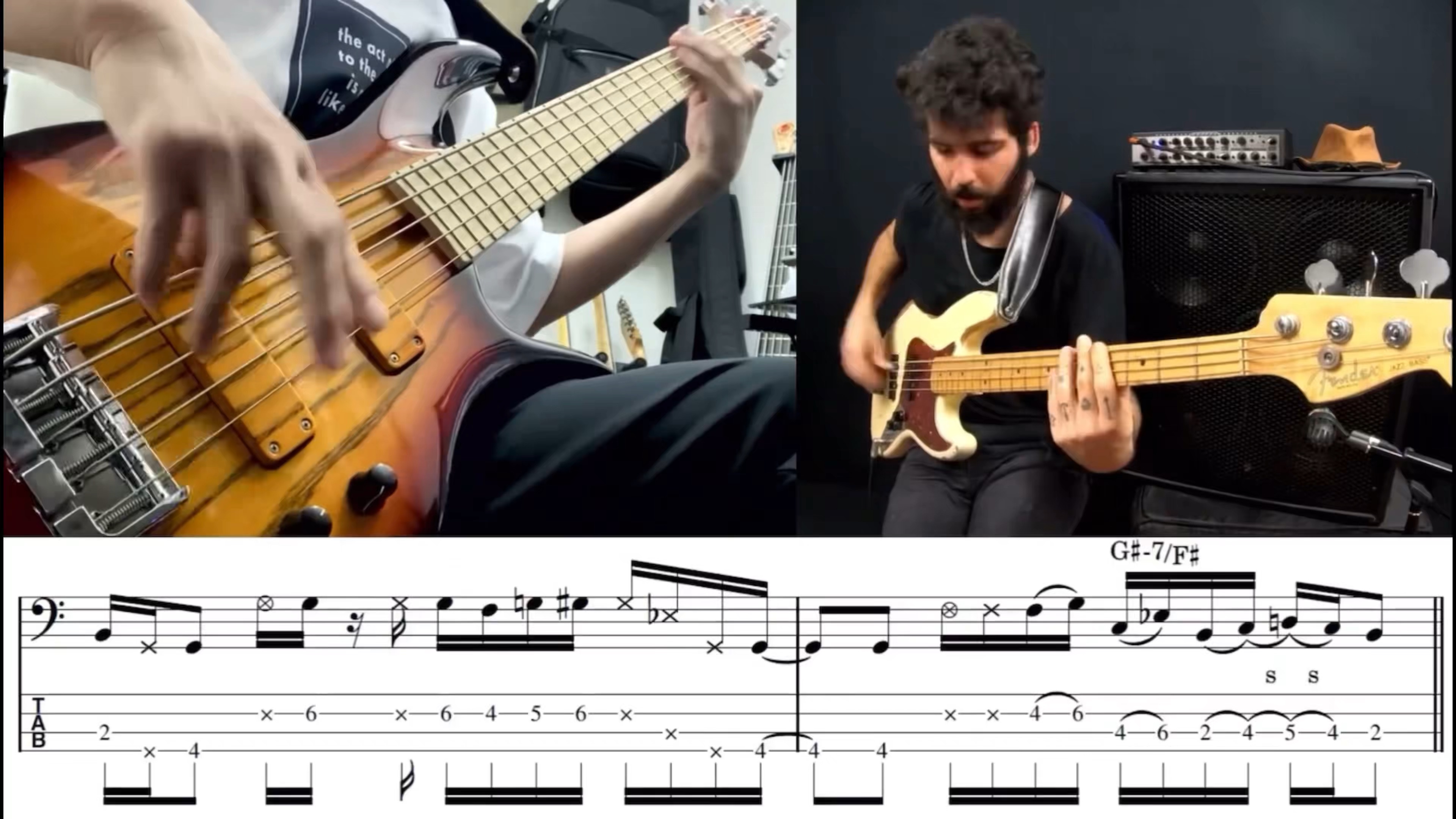 【贝斯solo】贝斯手应该练的 律动歌曲 rumors (jake miller)