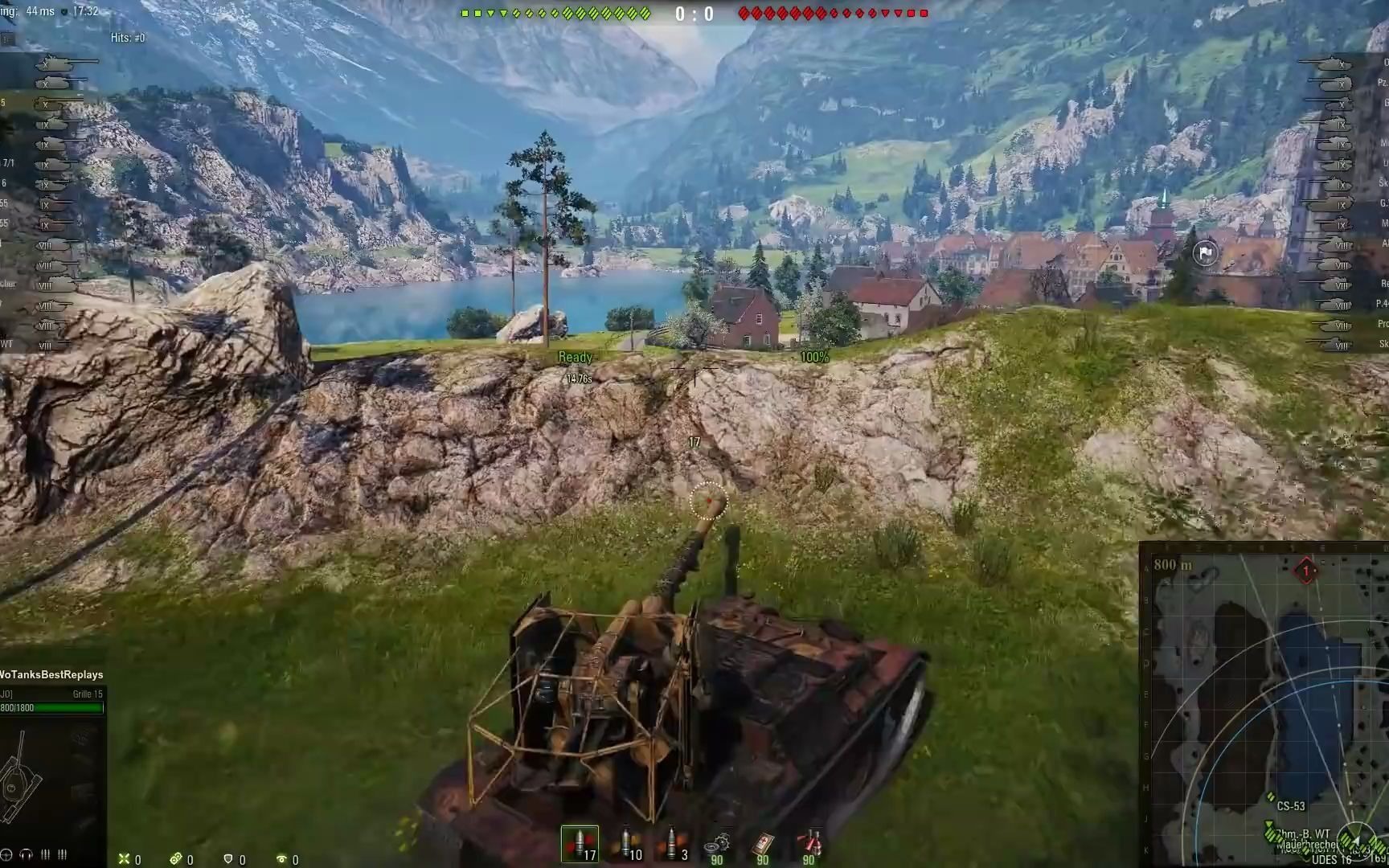 grille 15 - 12 杀 - world of tanks gameplay_2