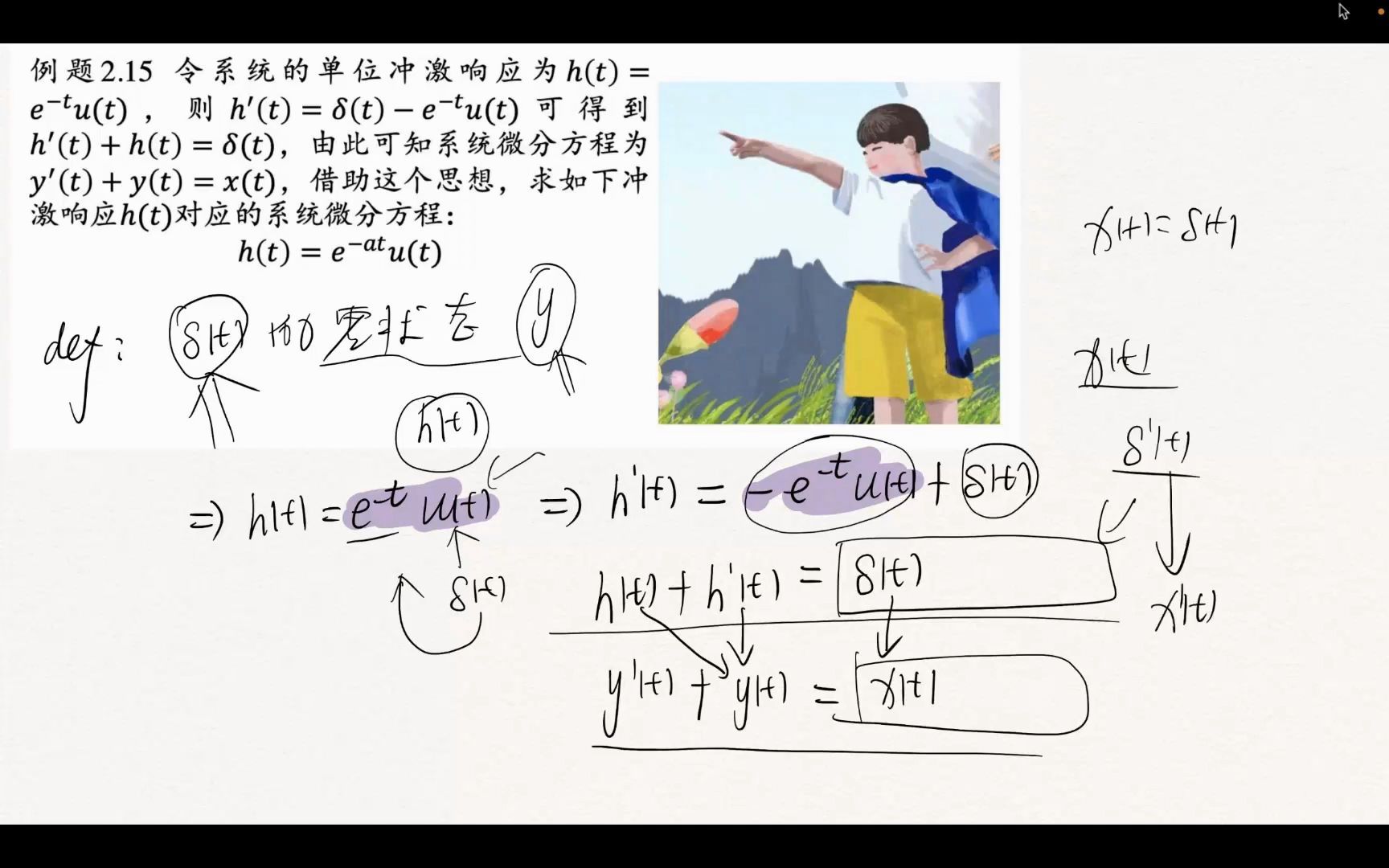 从单位冲激响应到微分方程《信号与系统》每 日 一 题哔哩哔哩bilibili