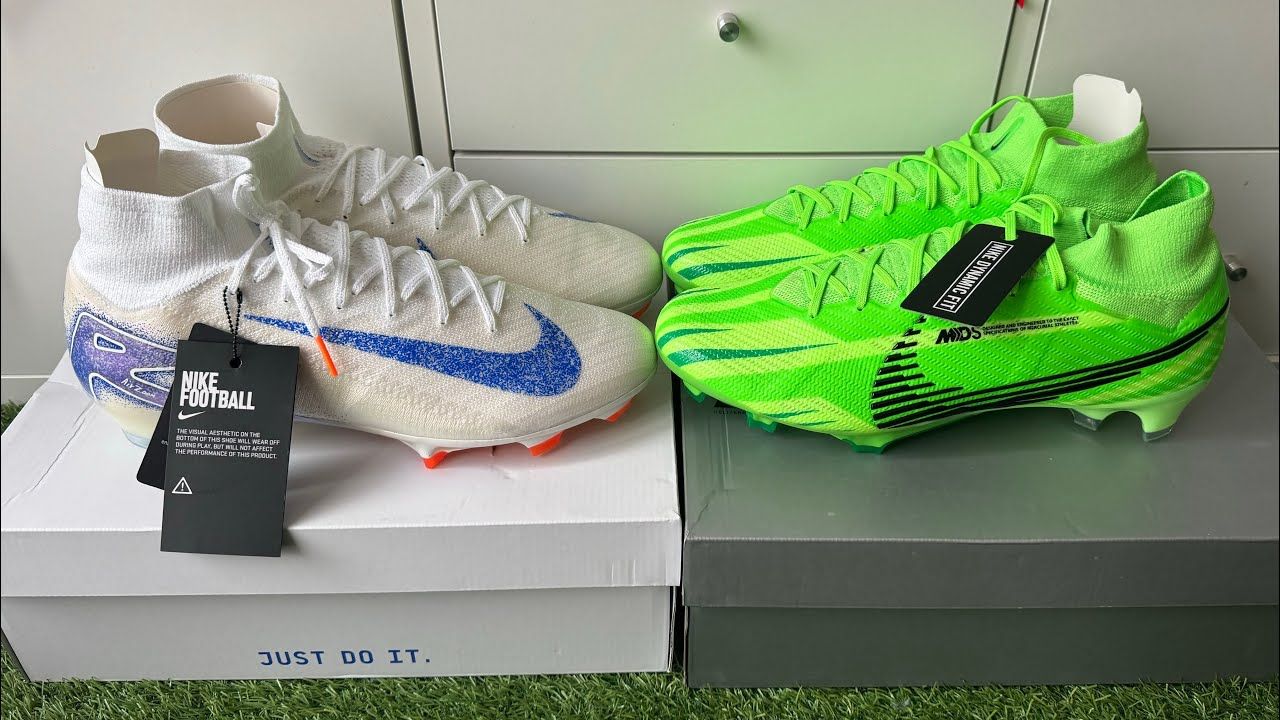 刺客16(姆巴佩版) vs 刺客15(c罗版)足球鞋上脚对比