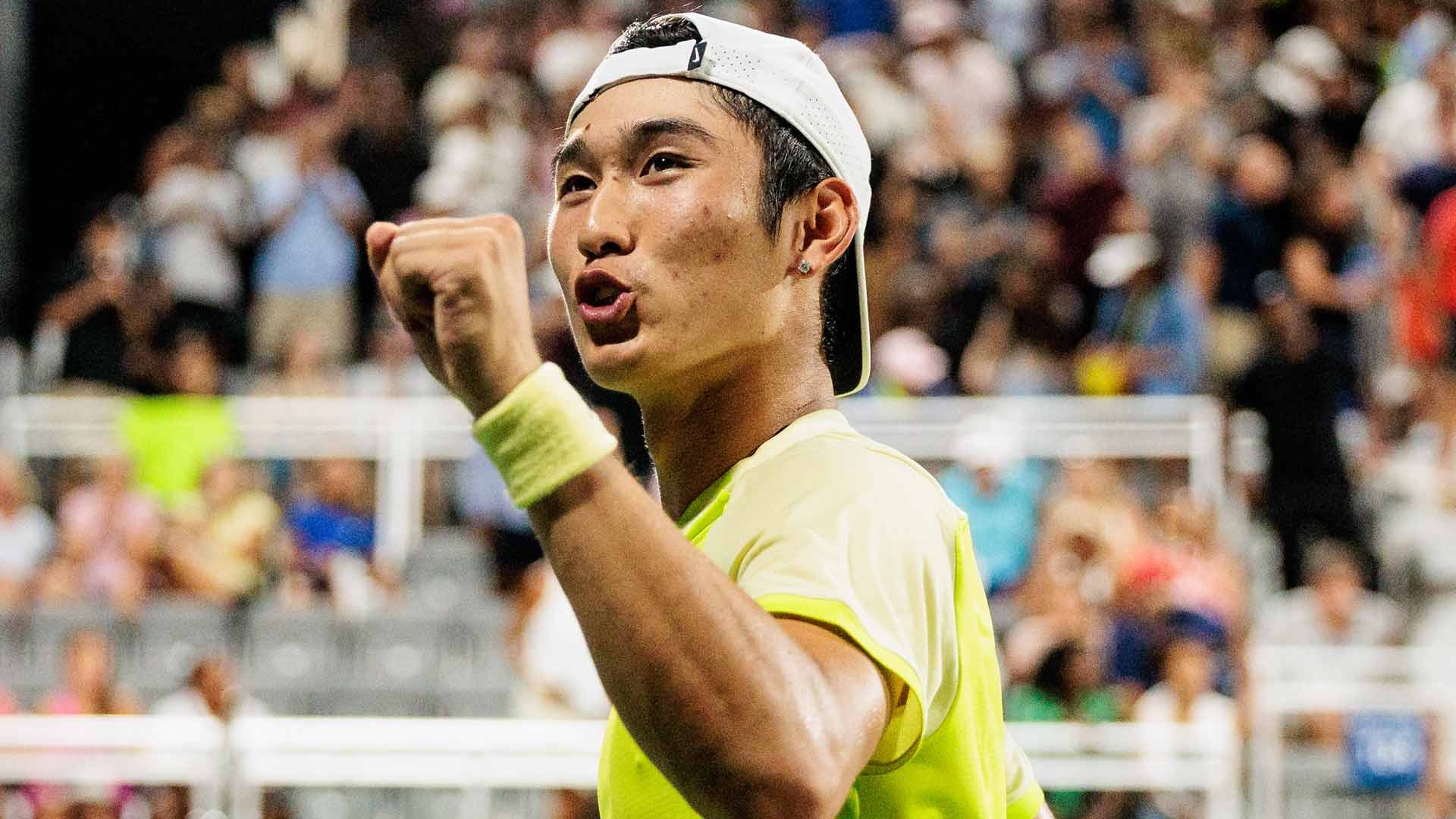 【网球】商竣程挺进2024亚特兰大半决赛