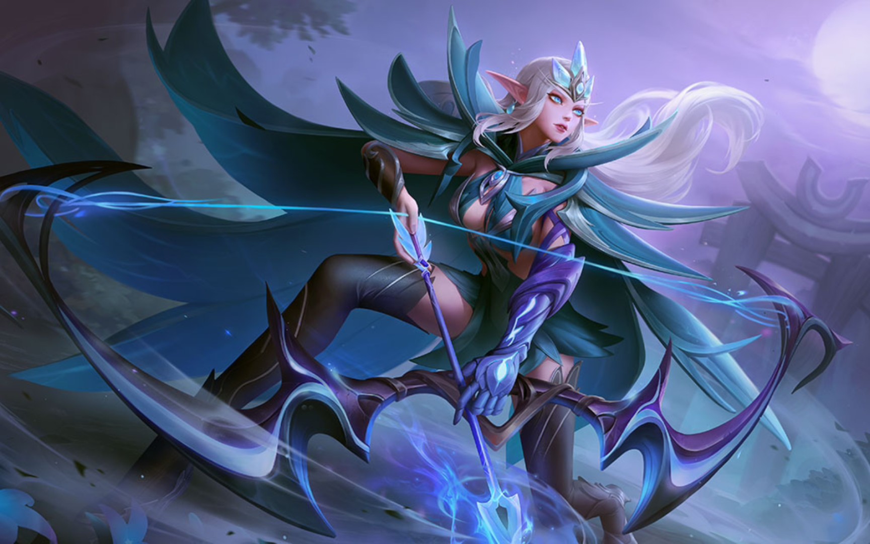 全新双生造型aov特尔安娜斯——hok伽罗【鼠年限定五岳——太华】未来