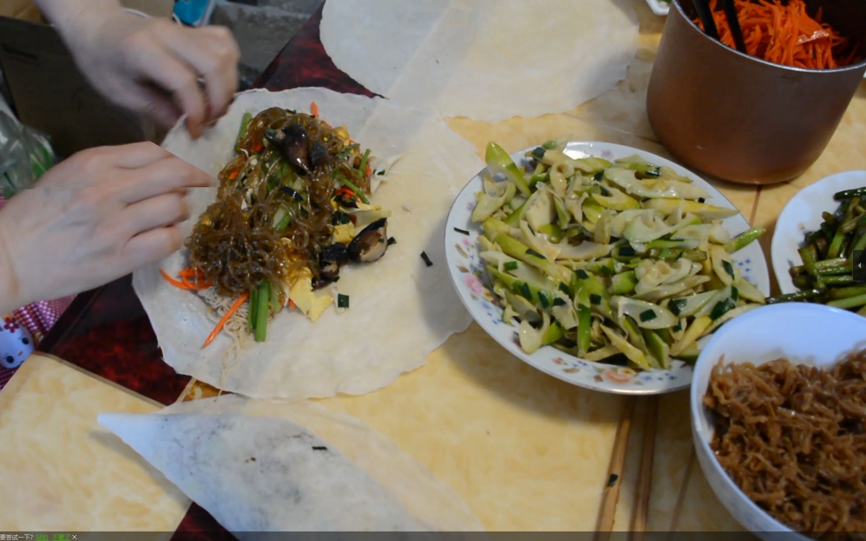 台州临海特色小吃之王麦油脂食饼筒正统台州风味特色小吃