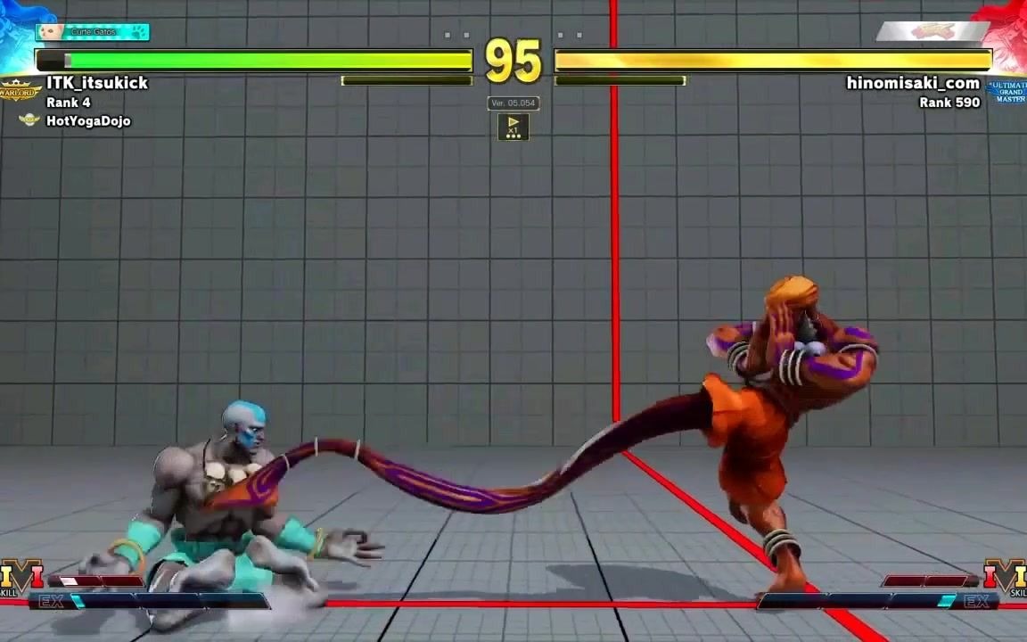 [街霸5] 仙人内战,这个天梯第一长手在某些方面不输饼爷