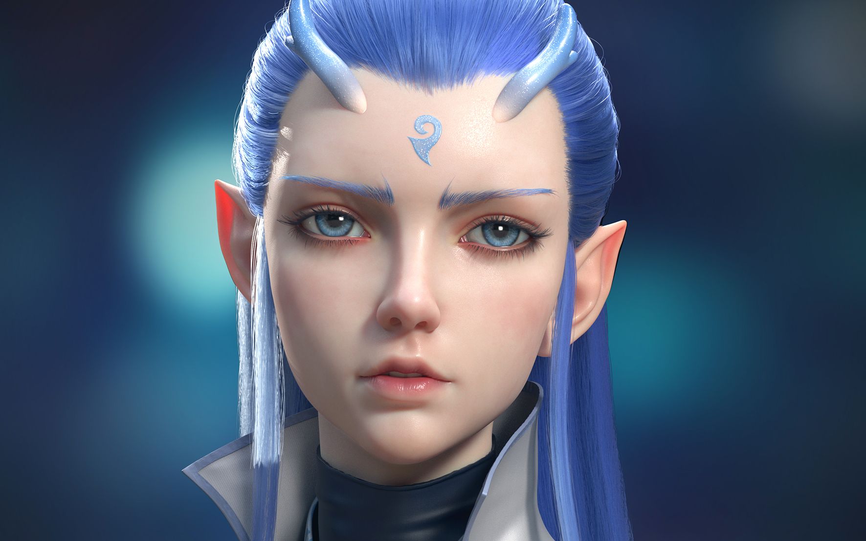 【zbrush干货合集】依古奈斯案例录屏:制作一只敖丙同人(下)-毛发材质