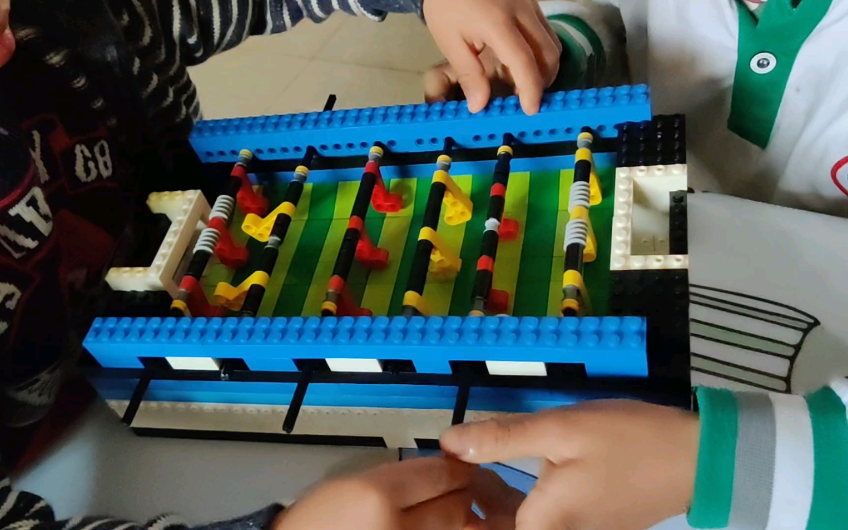 乐高自制足球机