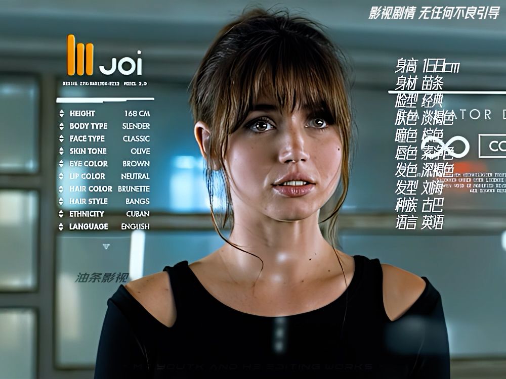 【银翼杀手2049】中完美虚拟女友