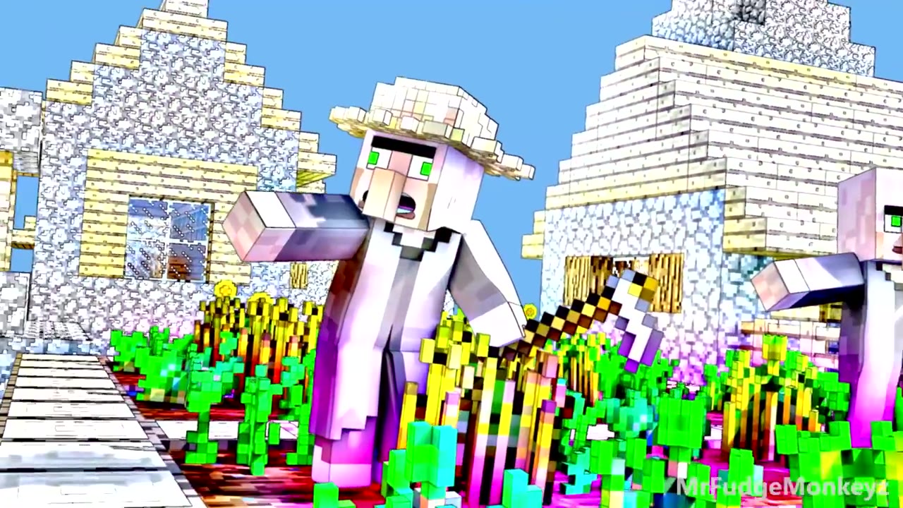 minecraft动画恼人的村民p13p18mrfudgemonkeyz