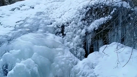 [图]遮阳山冰雪美景——甘肃省定西市漳县