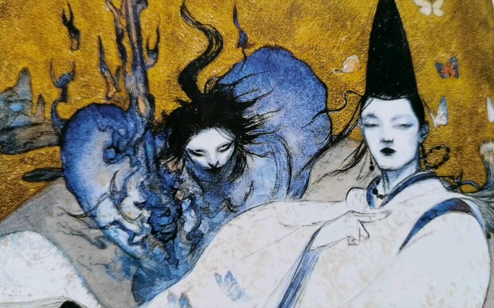 【acg书籍"画集"赏析496】画师"天野喜孝":《阴阳师》_哔哩哔哩_bili