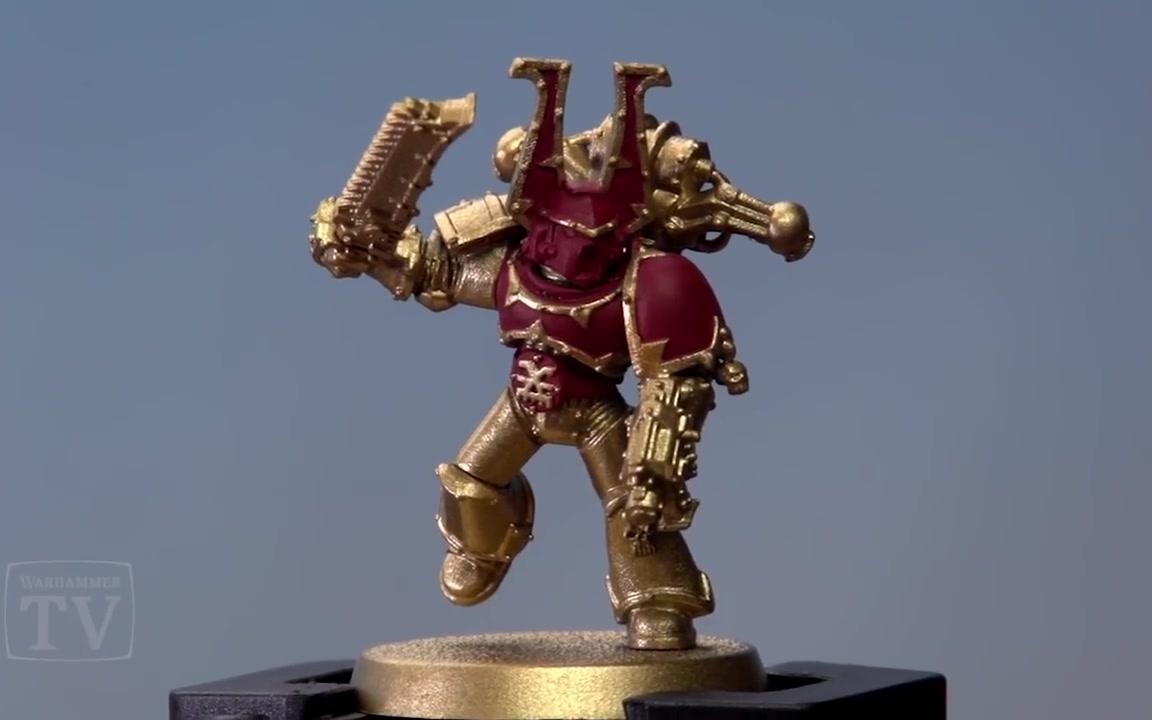 战锤涂装恐虐狂战士盔甲