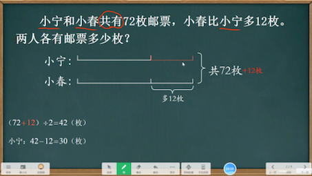 [图]画线段图解决和差问题