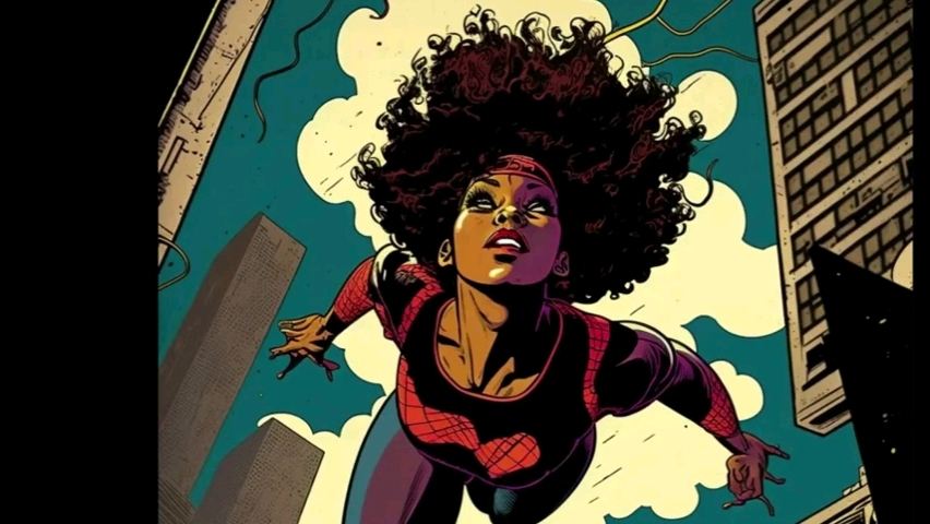 万物皆可蜘蛛侠:机甲女蜘蛛侠—潘妮帕克蜘蛛侠漫威eva手2