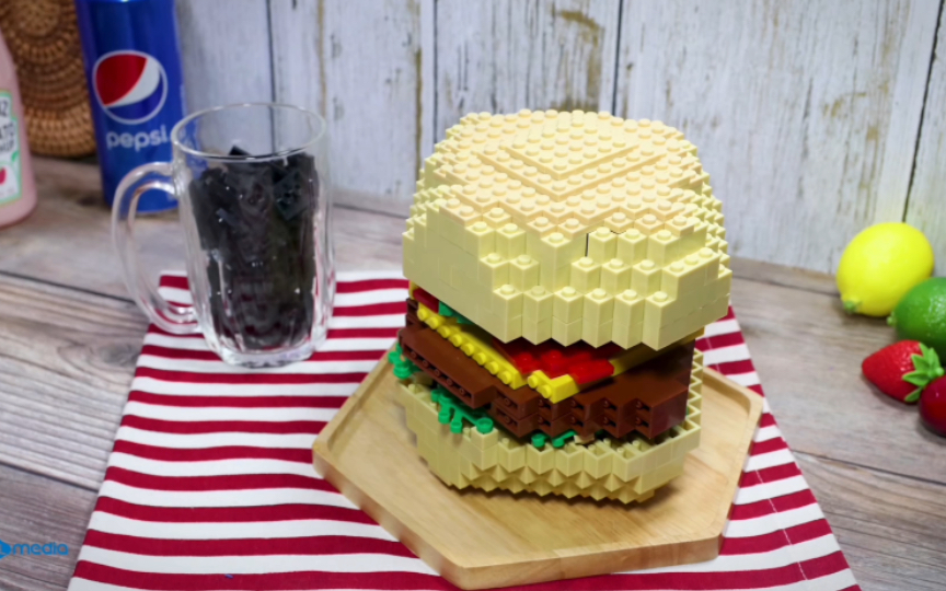 乐高积木/制作披萨| lego_哔哩哔哩_bilibili