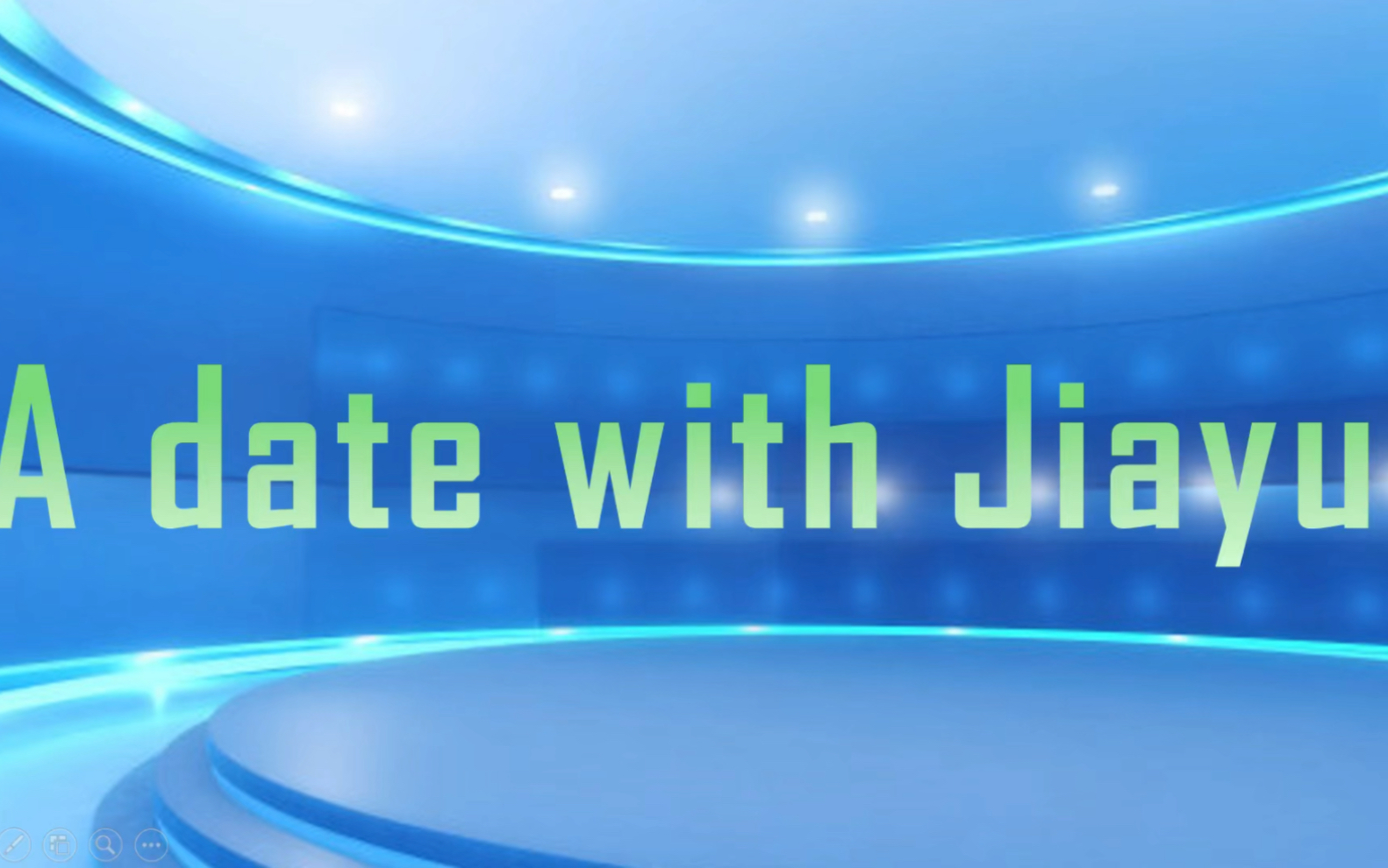 英语访谈节目:a date with jiayu