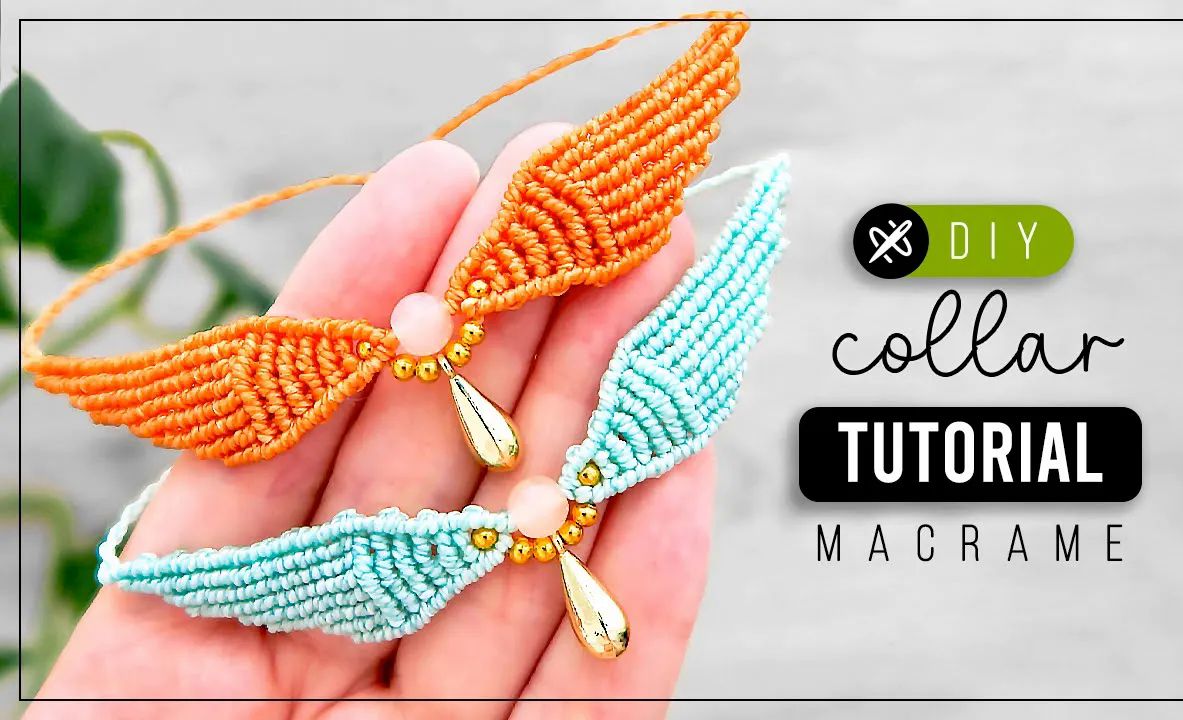 【tutoriales temuco】项链绳编教程017