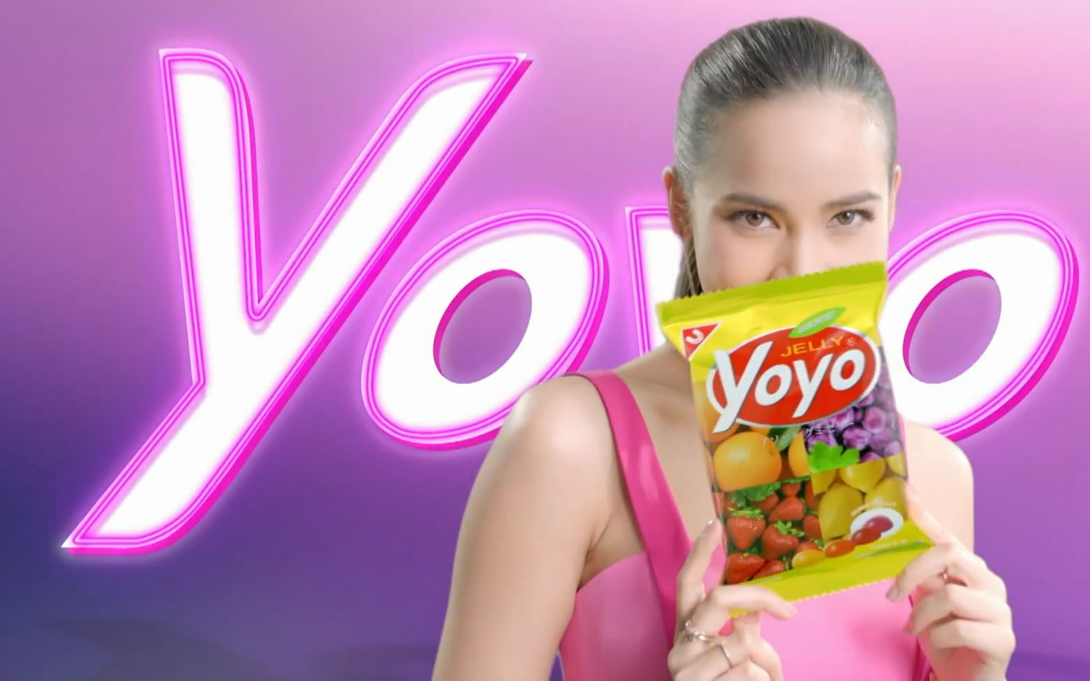 泰国广告yayayoyo水果软糖