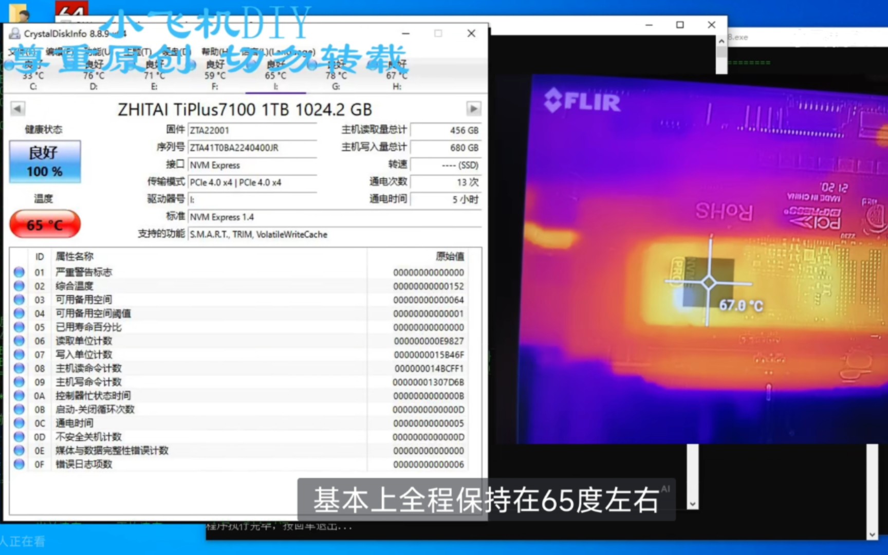 纯国产固态硬盘,终于站起来了.联芸1602加长江存储232层flash性能YYDS发热奇低.笔记本福音啊哔哩哔哩bilibili