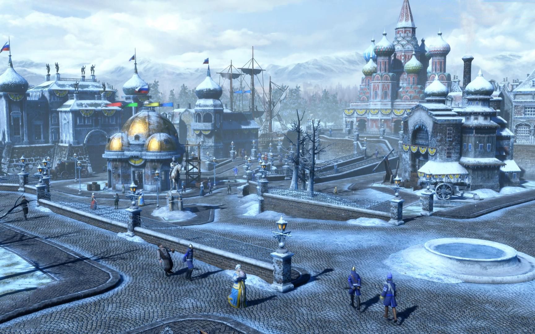 帝国时代3决定版 俄国(最高画质)困难难度