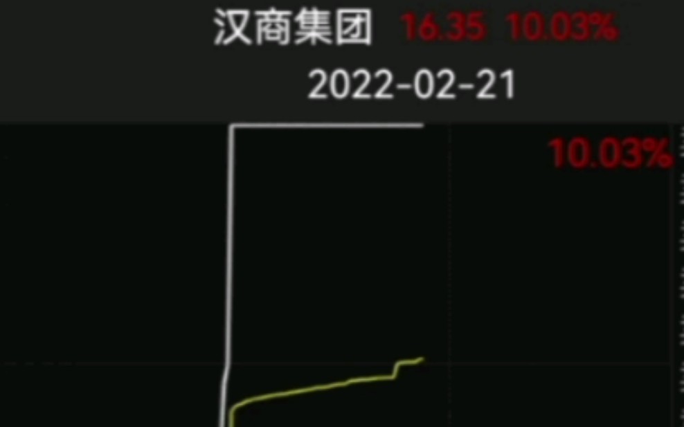 20220221汉商集团交易异动哔哩哔哩bilibili