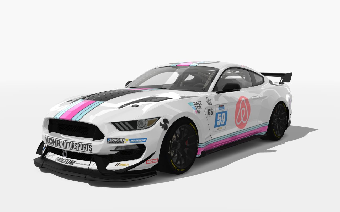 瓦伦纳赛道之福特野马gt4