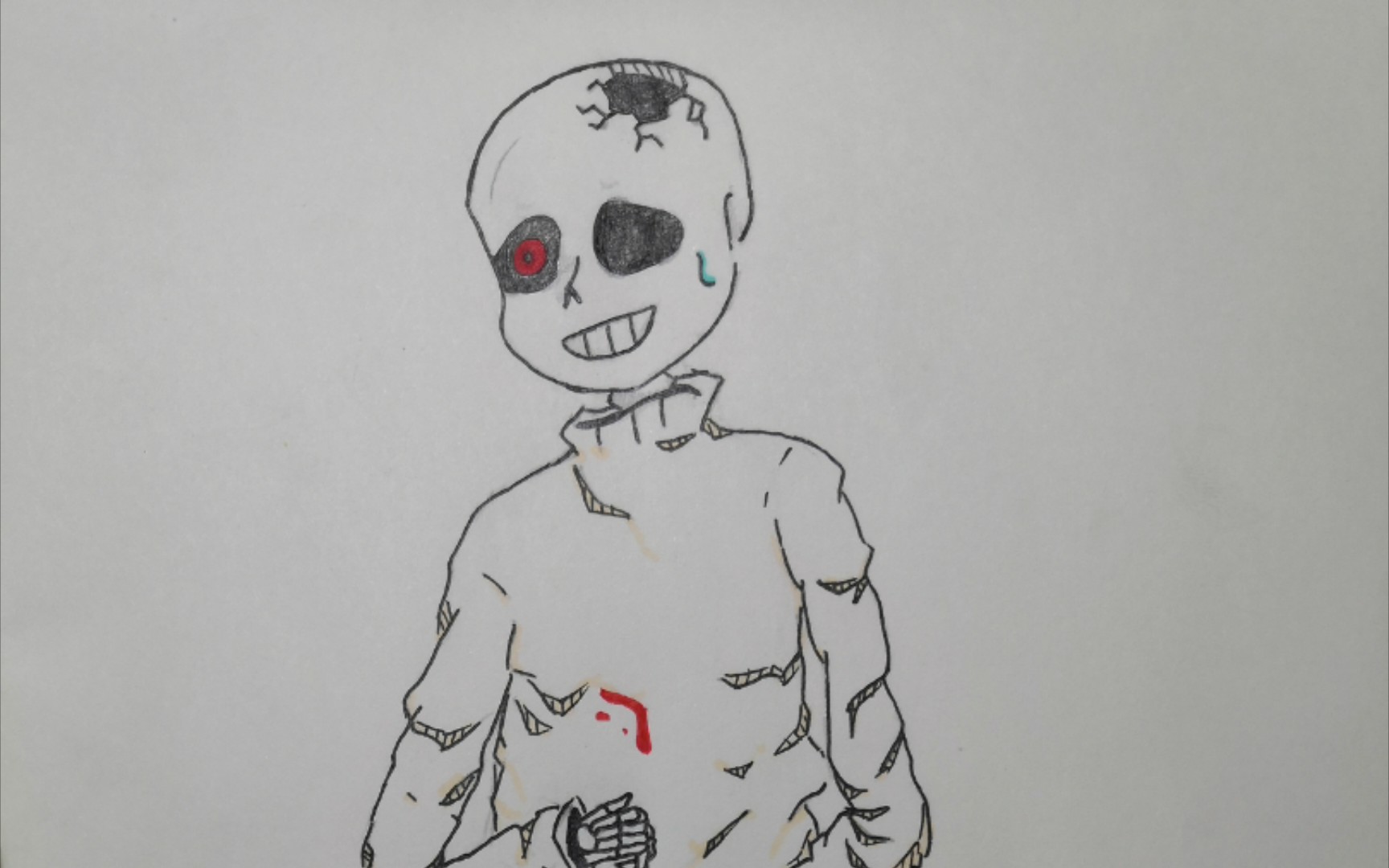 【手绘】horror sans.