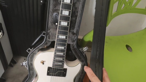 epiphone签名款matt heafy lp custom fishman七弦电吉他易普锋音箱不