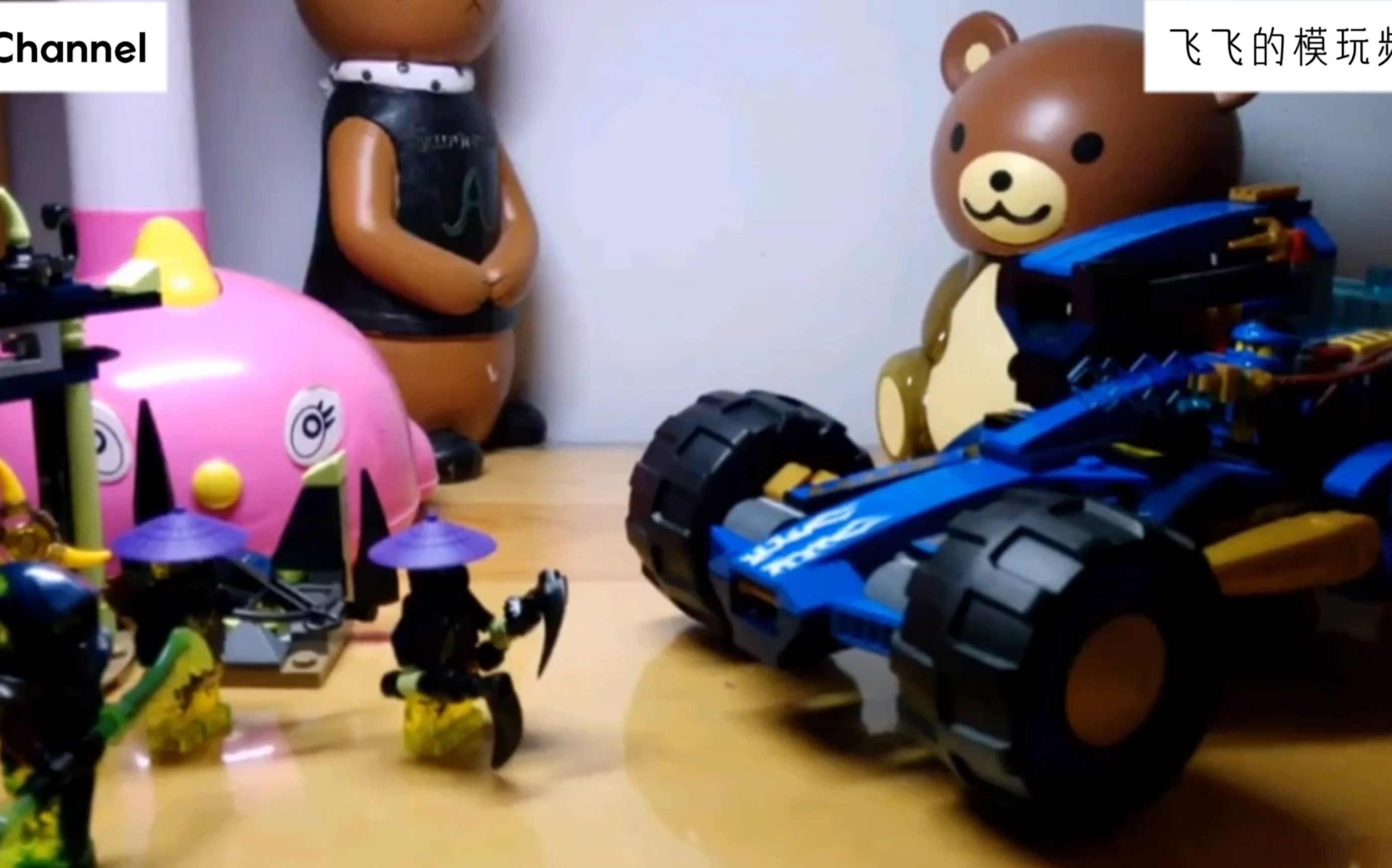 乐高速拼乐高幻影忍者系列70731杰的闪电加农战车飞飞的拼装时间