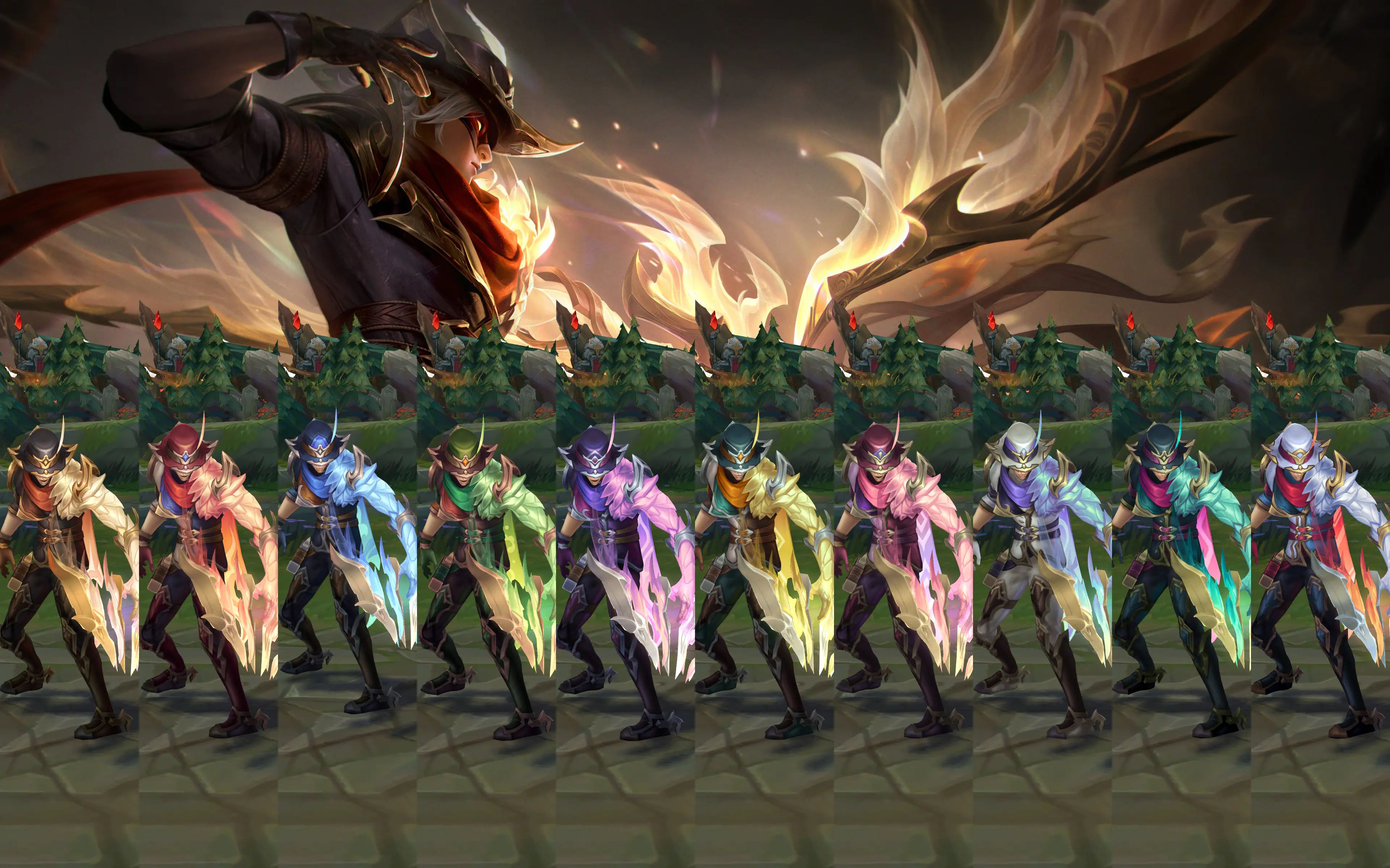 【英雄联盟】西部魔影 天使 韦鲁斯 t3皮肤/全炫彩 特效&3d 最终版