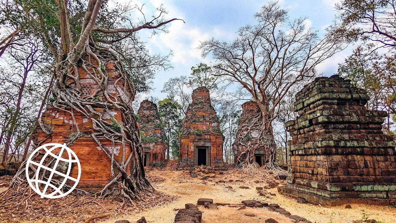 世界各地:Koh Ker寺庙建筑群 柬埔寨哔哩哔哩bilibili