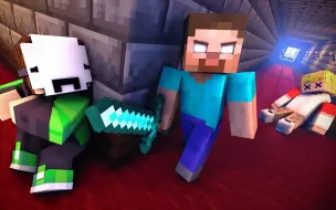 Download Video: 【Minecraft动画】Dream VS Herobrine（作者：krefix ）