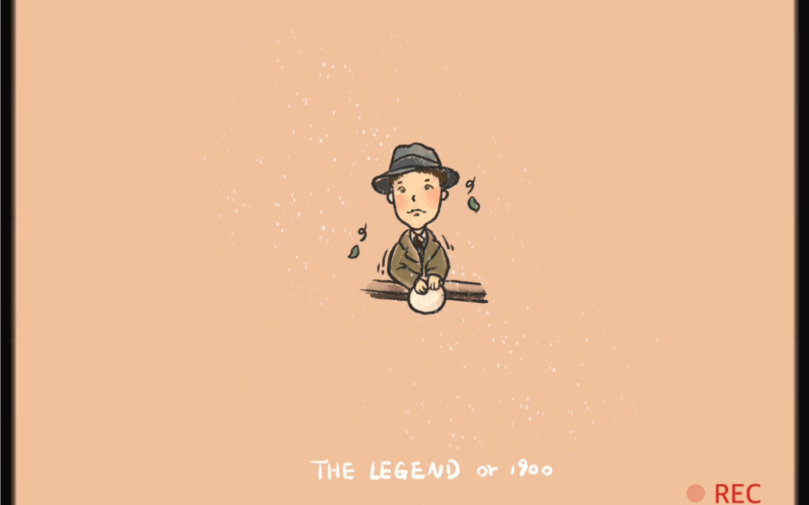 《海上钢琴师》电影插画