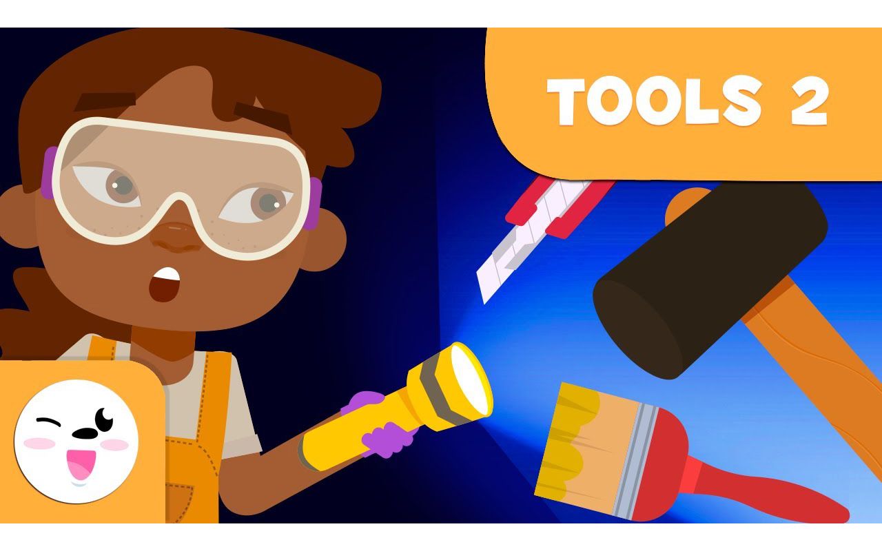 [图]Tools - Vocabulary for Kids - Episode 2