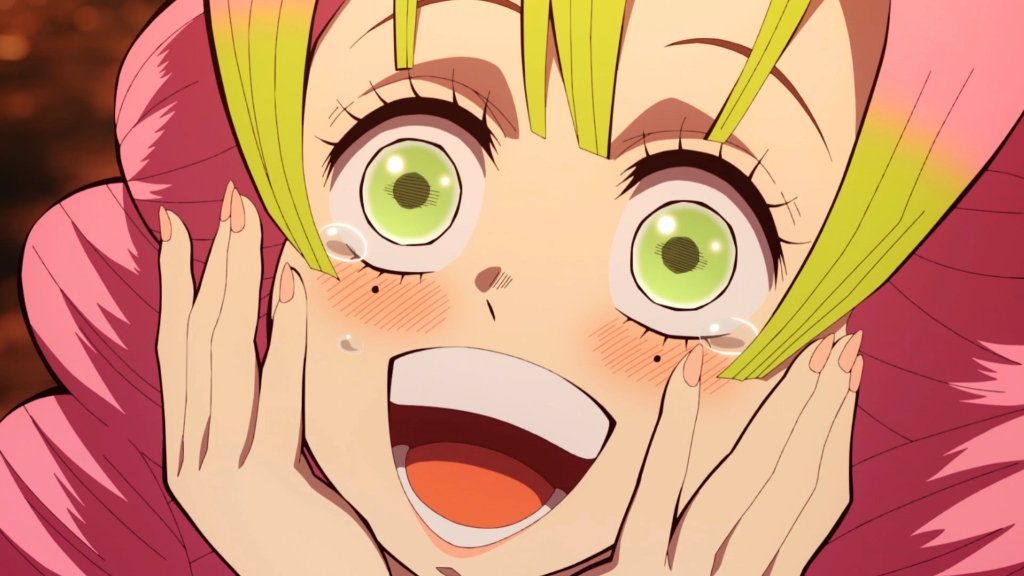 恋柱"甘露寺蜜璃"这也太可爱了吧